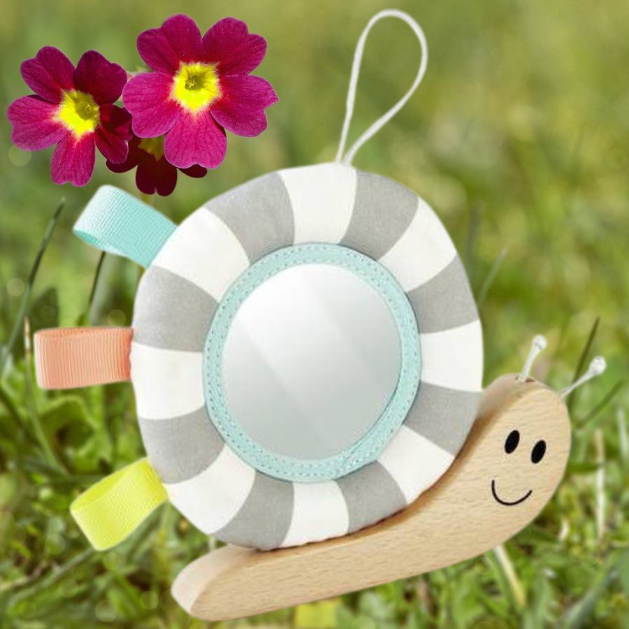 Greifling Holz Schnecke Baby ab 10 Monaten